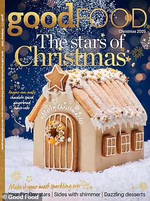 Good Food's Christmas issue goes on sale on Thursday October 23 and features a spectacular gingerbread house on the cover