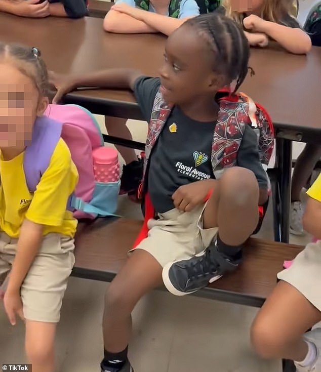 Legend's mother said she was outraged when she was sent the clip and is demanding at least an apology from the teacher