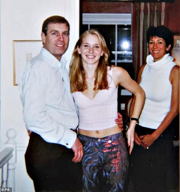 Prince Andrew told Epstein it was 'possible' he was photographed Prince Andrew privately admitted to paedophile Jeffrey Epstein that he could have met his sex accuser Virginia Giuffre. Pictured: Andrew with Ms Giuffre and Ghislaine Maxwell in 2001