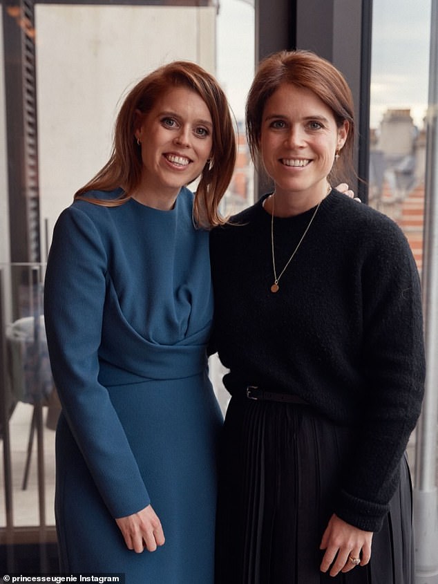 Princesses Beatrice and Eugenie pull out of high society ball Princess Eugenie (right) and Princess Beatrice pulled out of ' London 's Met Gala' after their disgraced father lost his royal titles amid increased scrutiny over his friendship with Jeffrey Epstein