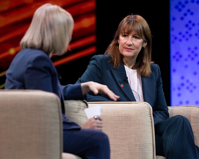 Speaking in Riyadh in Saudi Arabia on Monday, the Chancellor said she was 'of course' looking at tax increases - as well as spending cuts - in her bid to balance the books