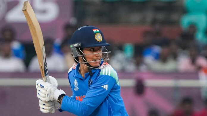 Smriti Mandhana scripts world record during IND-W vs AUS-W; India India's Smriti Mandhana became the first player to score 1000 ODI runs in a single calendar year in women's cricket.