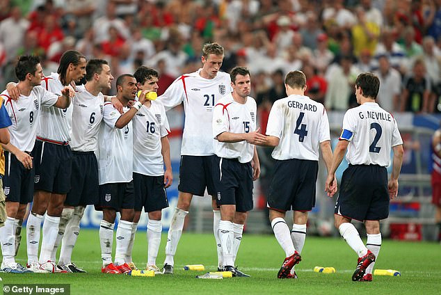 England failed to advance beyond the quarter-finals at a major tournament during Gerrard's international career