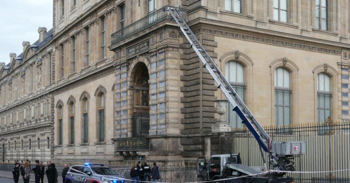 The Louvre thieves used a furniture lift in their heist. The Louvre thieves used a furniture lift in their heist. Now the company that makes it is hoping to cash in.