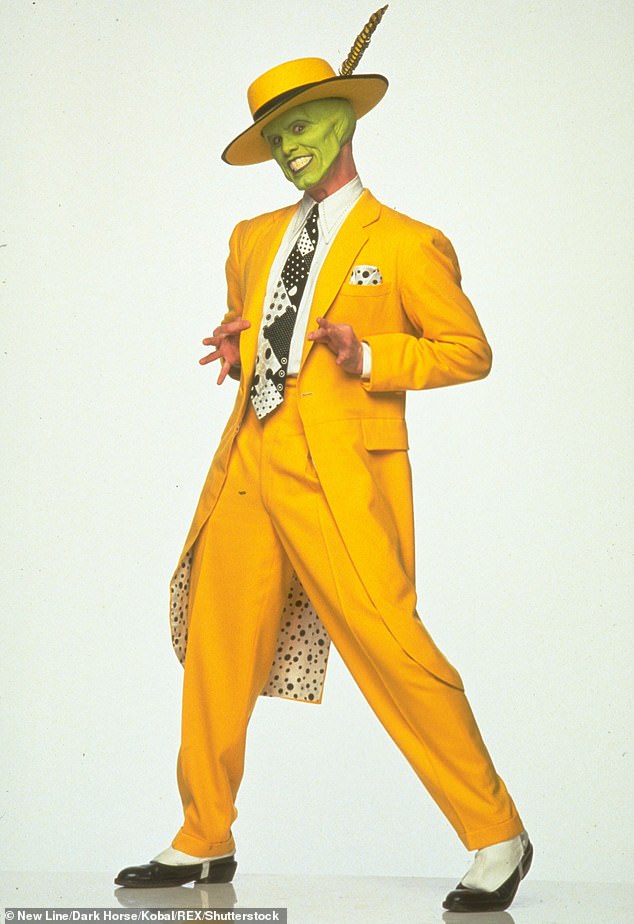 The real story behind Jim Carrey's disappearance: He once made The French Academy described Jim Carrey, the star of The Mask (pictured) and erstwhile king of slapstick comedies as ‘one of the most original voices in modern cinema’