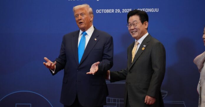 Trump says South Korea can build a nuclear-powered submarine Trump says South Korea can build a nuclear-powered submarine