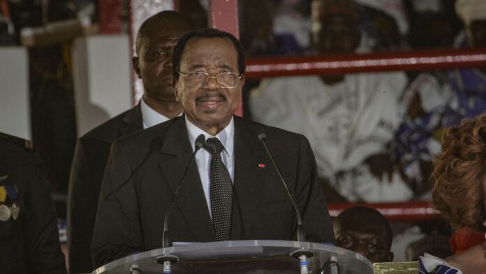 Who is Paul Biya? World's oldest president wins re-election in (FILES) Cameroon incumbent President Paul Biya addresses a campaign rally in Maroua on October 7, 2025. Cameroon's President Paul Biya, 92, has been re-elected for an eighth term with 53.7 percent of the vote, according to official results announced by the Constitutional Council on October 27, 2025. (Photo by Robert Fimbaye / AFP)
