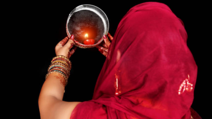 Woman fasting for husband’s long life on Karwa Chauth dies Representative image.