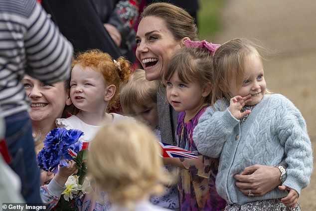 The Princess of Wales (seen in Lincolnshire earlier this month) said that too much screen time can harm family life in an essay titled 'The Power of Human Connection in a Distracted World'