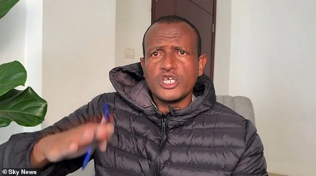 Wrongly released Epping sex attack migrant claims he tried to In a new interview, the 38-year-old (pictured) has now insisted he took several measures to return to prison - but to no avail