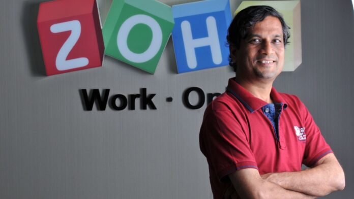 Zoho-branded firecrackers for Diwali? Sridhar Vembu’s festive post goes viral Sridhar Vembu of Zoho. Photo: Company Handout