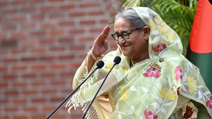 ‘I’d love to go home if…’: Sheikh Hasina reveals when she’ll return to Bangladesh while Awami League stays banned (Photo by INDRANIL MUKHERJEE/AFP/FILE)