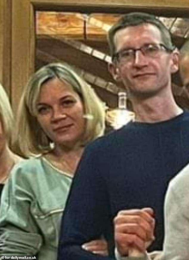 However, shortly after breaking up with Dave she moved back to Latvia with her ex-partner Peter (pictured together) - who she claimed was the true father of their child