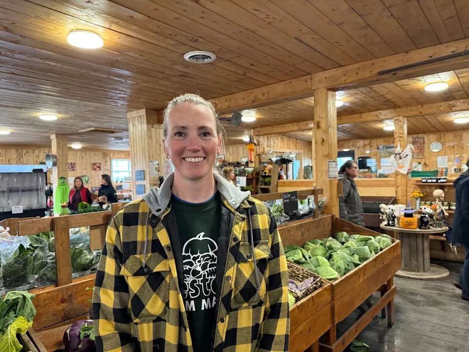 Susan Lester Ryan is one of the owners of Lester’s Farm Market. (Juanita Mercer/CBC)