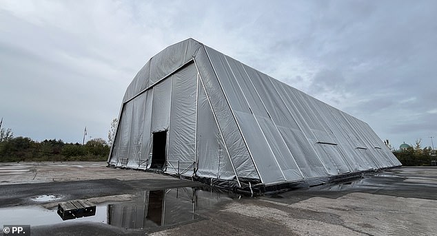 Just a month ago, this grubby plot of land in Manchester was destined to be transformed into the ultimate winter wonderland for beauty-obsessed teenage girls, running from December 1 to January 4