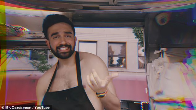 The former mayor once had a rap career, where he made rhymes under the name Mr Cardamom