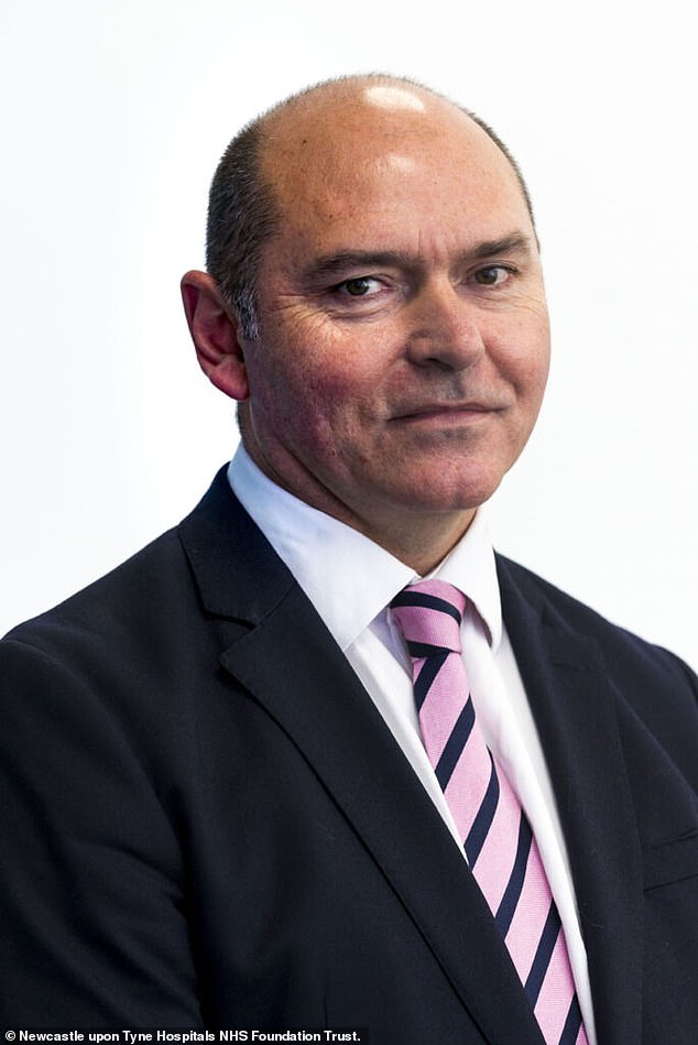 NHS England chief executive Sir Jim Mackey (pictured) said there was 'no doubt' this winter will be one of the toughest the health service has ever faced, with hospitals at full capacity and patients left to endure long waits