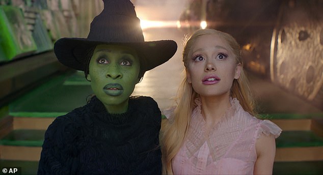Cynthia and Ariana were inseparable during the run up to the film's release last year, however this time around their seems to be a real lack of Wicked mania