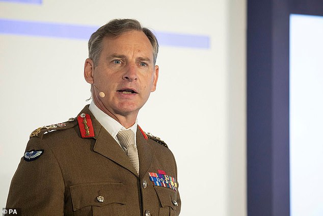 Chief of the General Staff, General Mark Carleton-Smith (pictured) has said he is 'appalled' by claims British soldiers were involved in the killing of a Kenyan woman whose body was found in a septic tank
