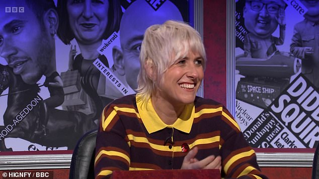 Anchor Katherine Ryan and panellist Maise Adam both used the profanity in a section discussing Sir David's investiture by King Charles last week