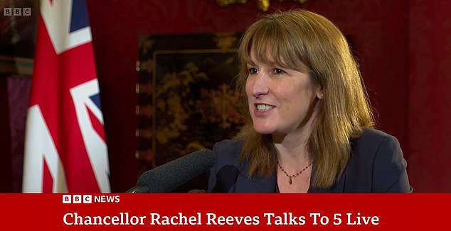 Rachel Reeves said yesterday that she did not think children should be 'penalised' for being part of large families