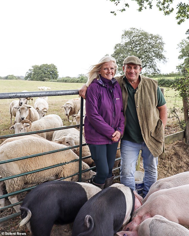 Andrew Parry-Norton, chairman of the New Forest Commoners Defence Association pictured with his wife Sarah