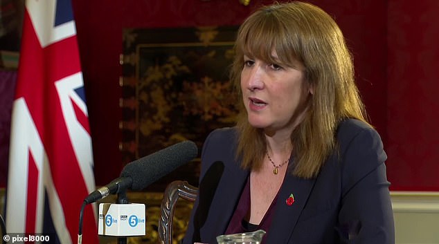 Rachel Reeves, pictured on Monday, initially resisted lifting the cap on cost grounds