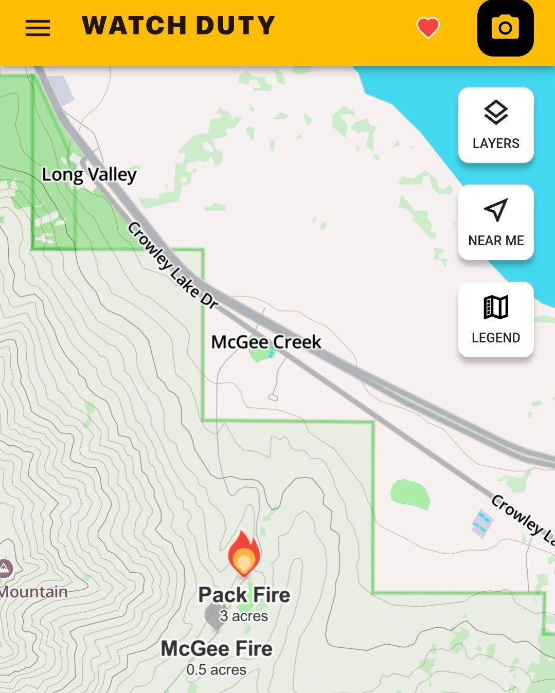 Pack Fire(Facebook/Mammoth Lakes Police Department )