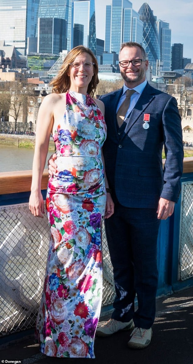 Earlier this year, the couple were awarded the British Empire Medal for services to financial education through their work with Rebel Finance School