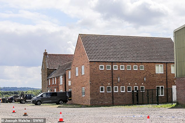 The lodge, a converted farmhouse with a sports hall and catering facilities, is rented out for camps and residential weeks