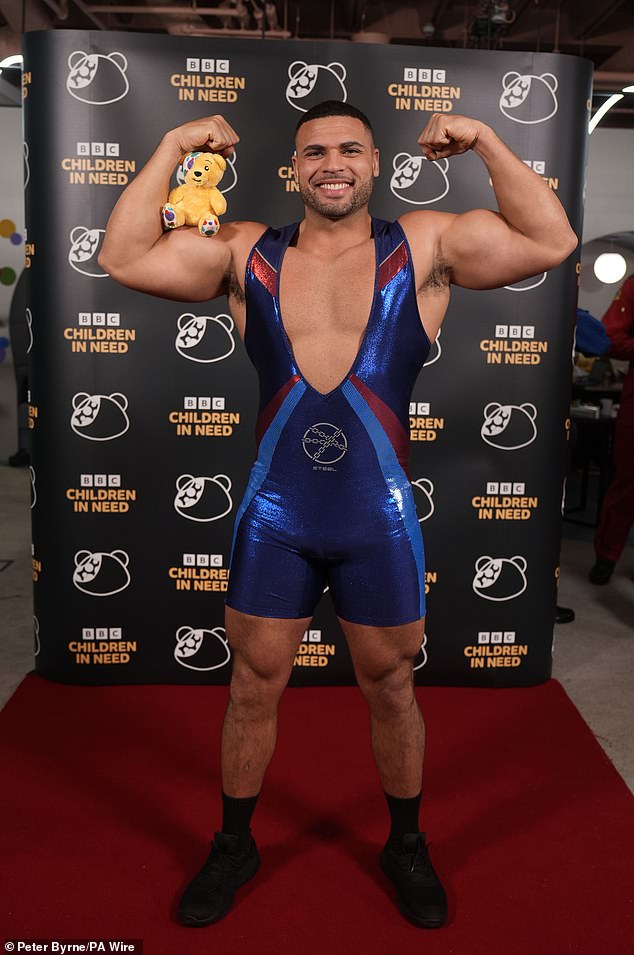 Gladiator Steel arrives for BBC Children in Need at MediaCity in Salford