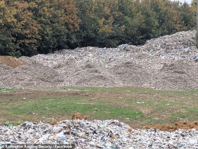 The 500ft-long dump has been described as one of the biggest fly tips ever seen in Britain