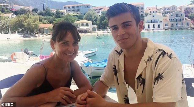 He said: 'She's the most selfless person, that I have ever met, the first thing she did when she came out of hospital was apologise to us for what she has put us through'