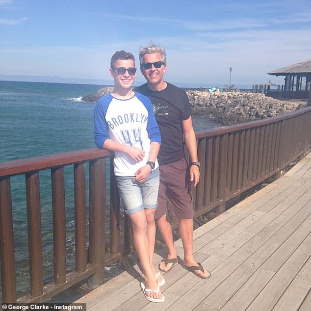 George's dad is Sean Clarke, the managing director of Aardman Animations - the studio behind British institution Wallace and Gromit