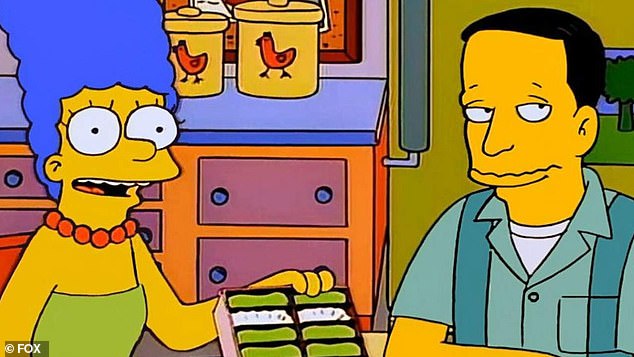 The iconic episode, which sees Homer making a friend (John Water, right) only to discover he was gay, was also honoured by GLAAD for its anti-homophobia message