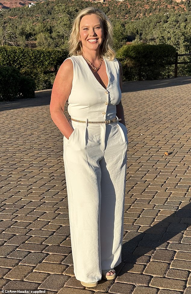 Since the facelift surgery, LeAnn's confidence has skyrocketed and she is feeling like herself again. Pictured recently