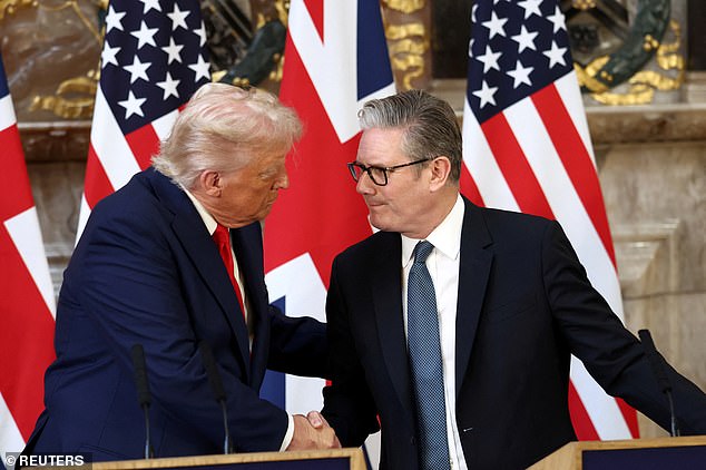 Sir Keir Starmer is scheduled to call Donald Trump and is under pressure to persuade the US President not to sue the BBC