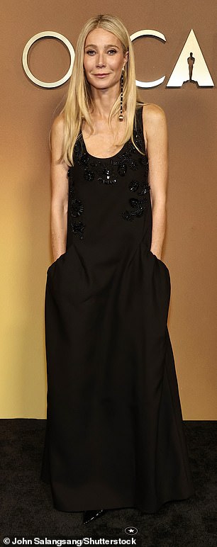 Gwyneth Paltrow, 53, and Kristen Stewart, 35, opted for unconventional black ensembles