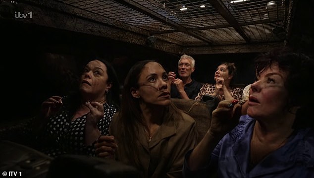 Meanwhile, the others faced cockroaches in the grimy cockie van as they tried to secure stars for camp