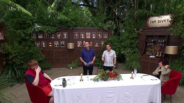 For the rest of the menu, Ginge tucked into - 'Margot Gobby' - a bull's tongue with a fish eye glaze, 'The Slime-on Cowell' - six snails with a beach worm reduction