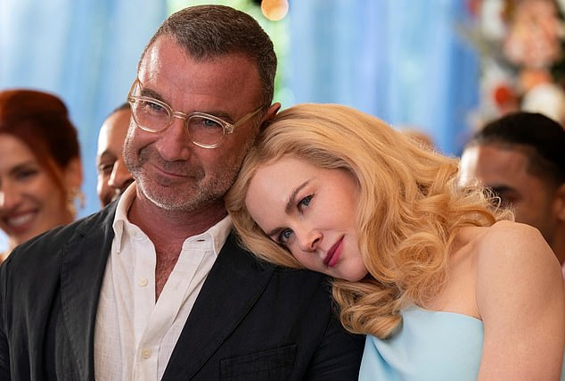 Schreiber made his breakthrough in the 1996 movie Scream. His more recent credits are The Perfect Couple and Caught Stealing; Seen in a still from The Perfect Couple with Nicole Kidman