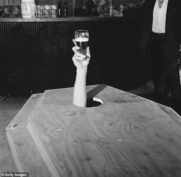 Foam-lined and fitted with an air pipe and chute for food, the coffin was lowered into a builder's yard, where soil sealed Meaney inside