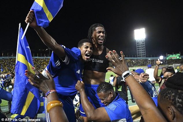 There was joy for Curacao, who are headed to the World Cup for the first time ever