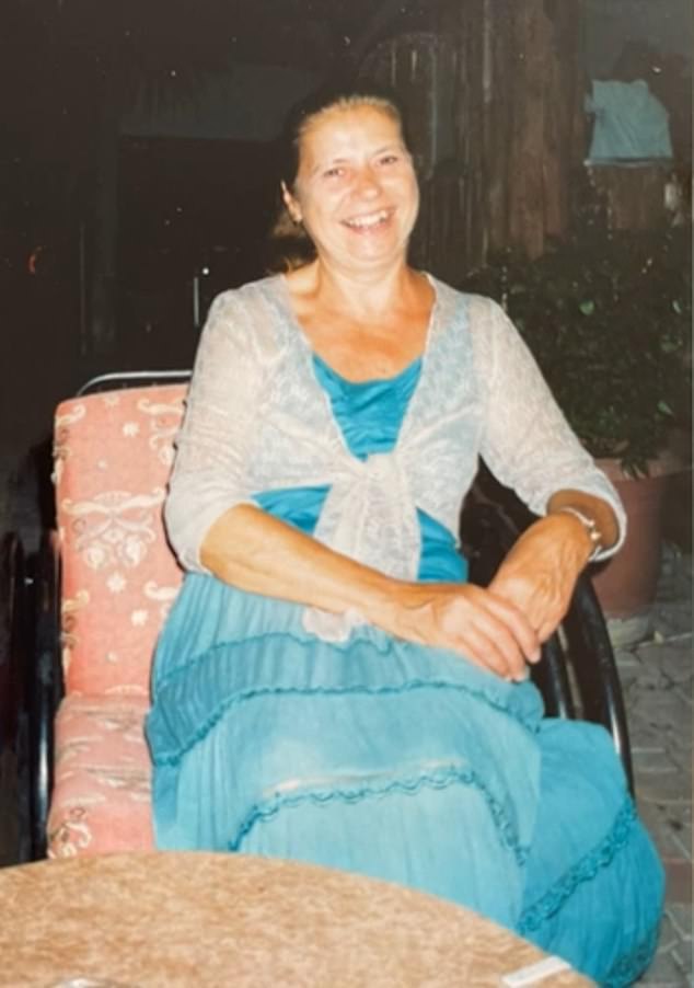 Ms Holland was nearly three metres into the carriageway when the bike hit her