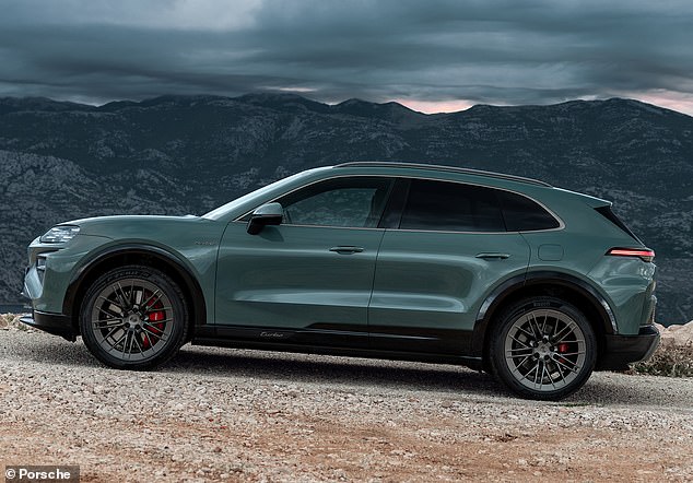 The 1,140bhp (850kW) squeezed out of the Cayenne Turbo Electric (pictured) is more than any other Porsche road car has ever produced. But, it isn't generating all 1,140 horses at all times