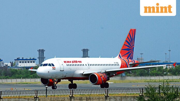 Air India's Mumbai-London flight delayed by over 6 hours due File Photo: Air India plane