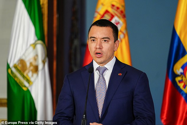 Ecuadorian President Daniel Noboa was re-elected on a campaign of a military crackdown on the criminal gangs ravaging the Latin American country