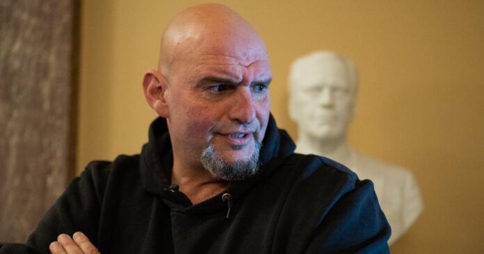 Fetterman says "stay in this game" to others struggling with Fetterman says "stay in this game" to others struggling with mental health as he reflects on his journey