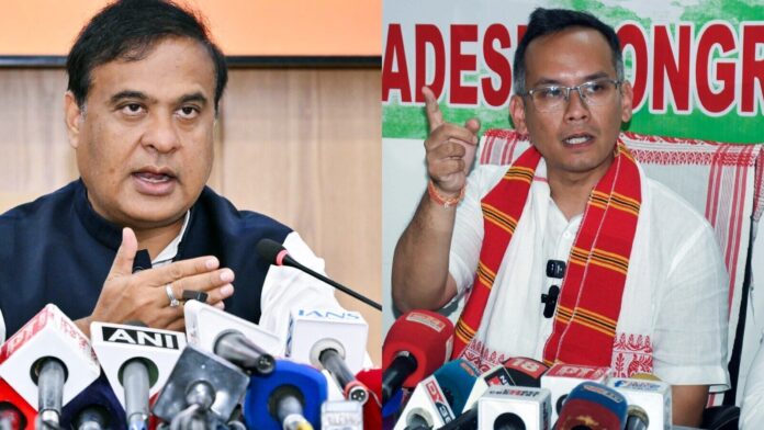 Gaurav Gogoi vs Himanta Sarma: Congress MP slams Assam CM Himanta Biswa Sarma (L); Gaurav Gogoi.