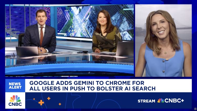 Google adds Gemini to Chrome for all users in push to bolster AI search